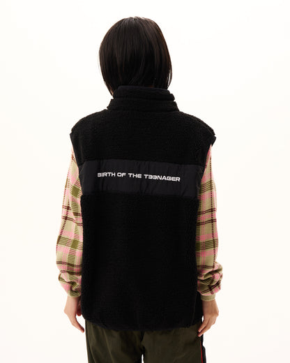 Fleece Zip Up Vest