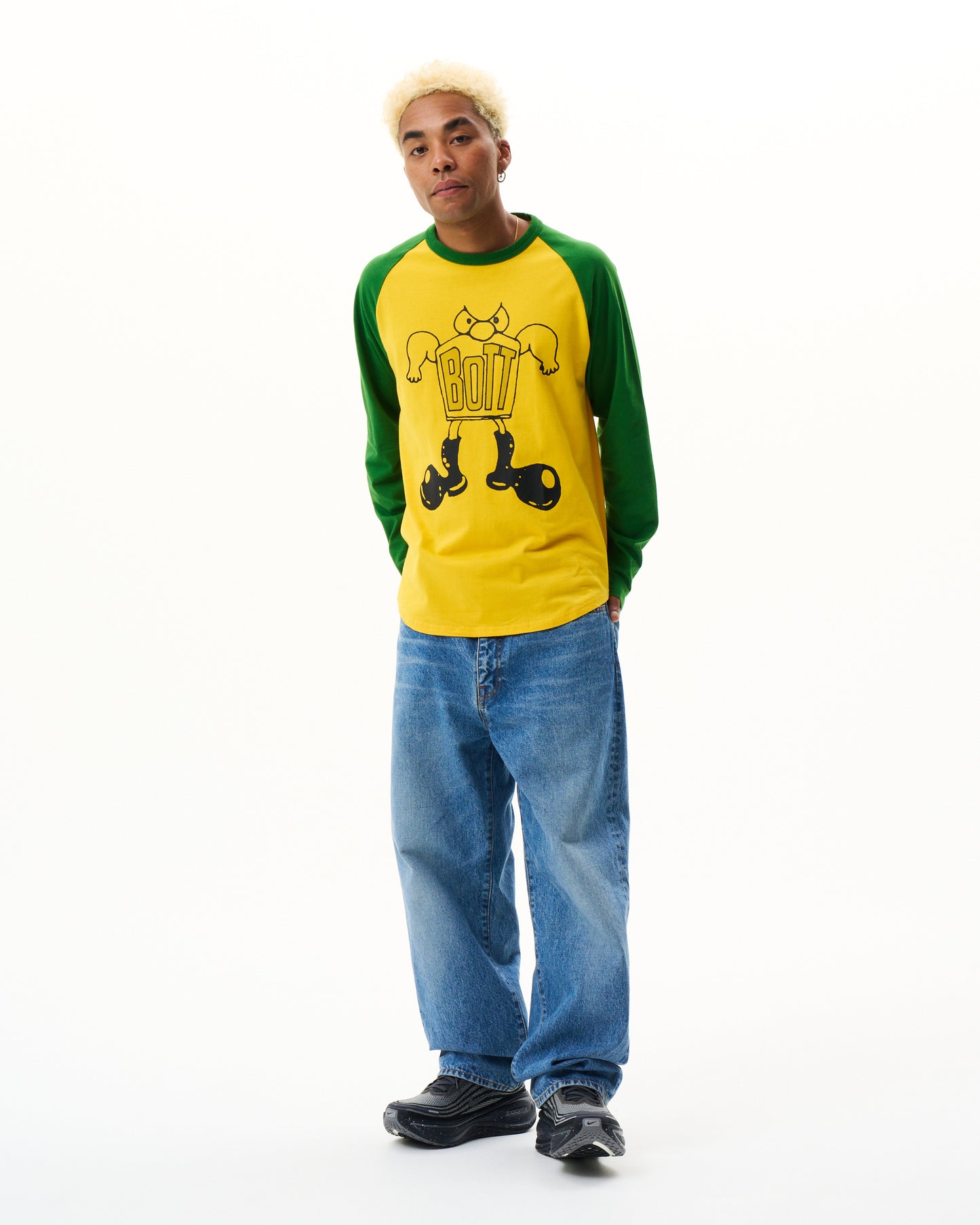 Big Boots Raglan L/S Tee