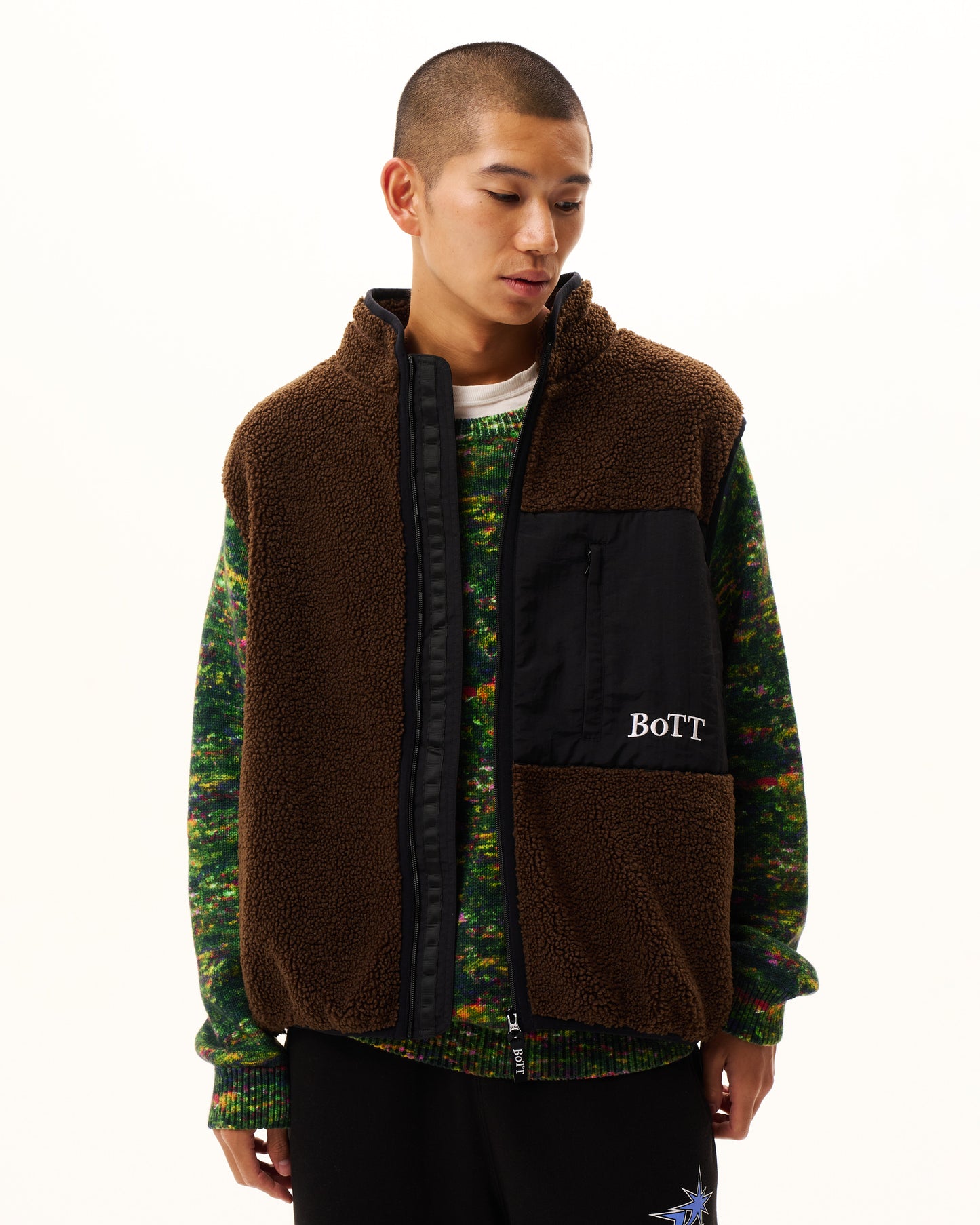 Fleece Zip Up Vest