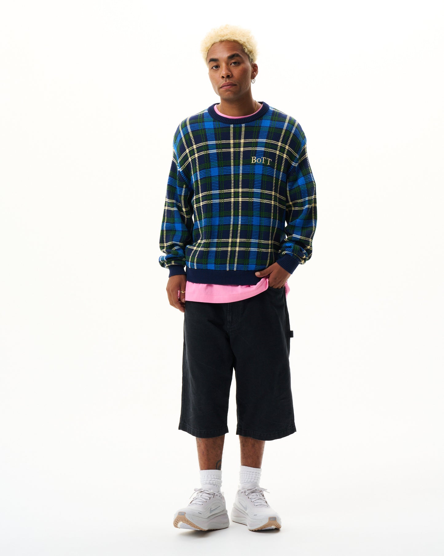 Checked Knit