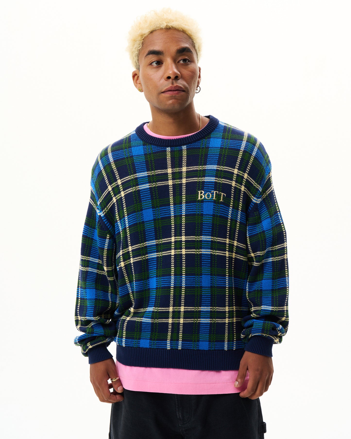 Checked Knit