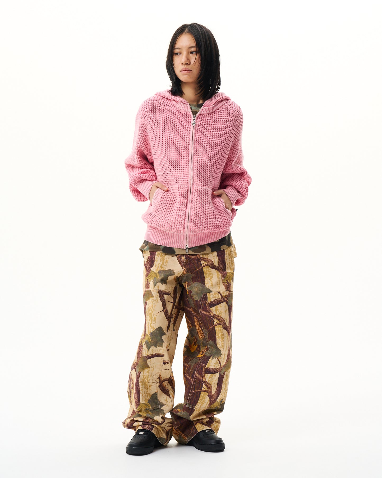 Knit Zip Hoodie
